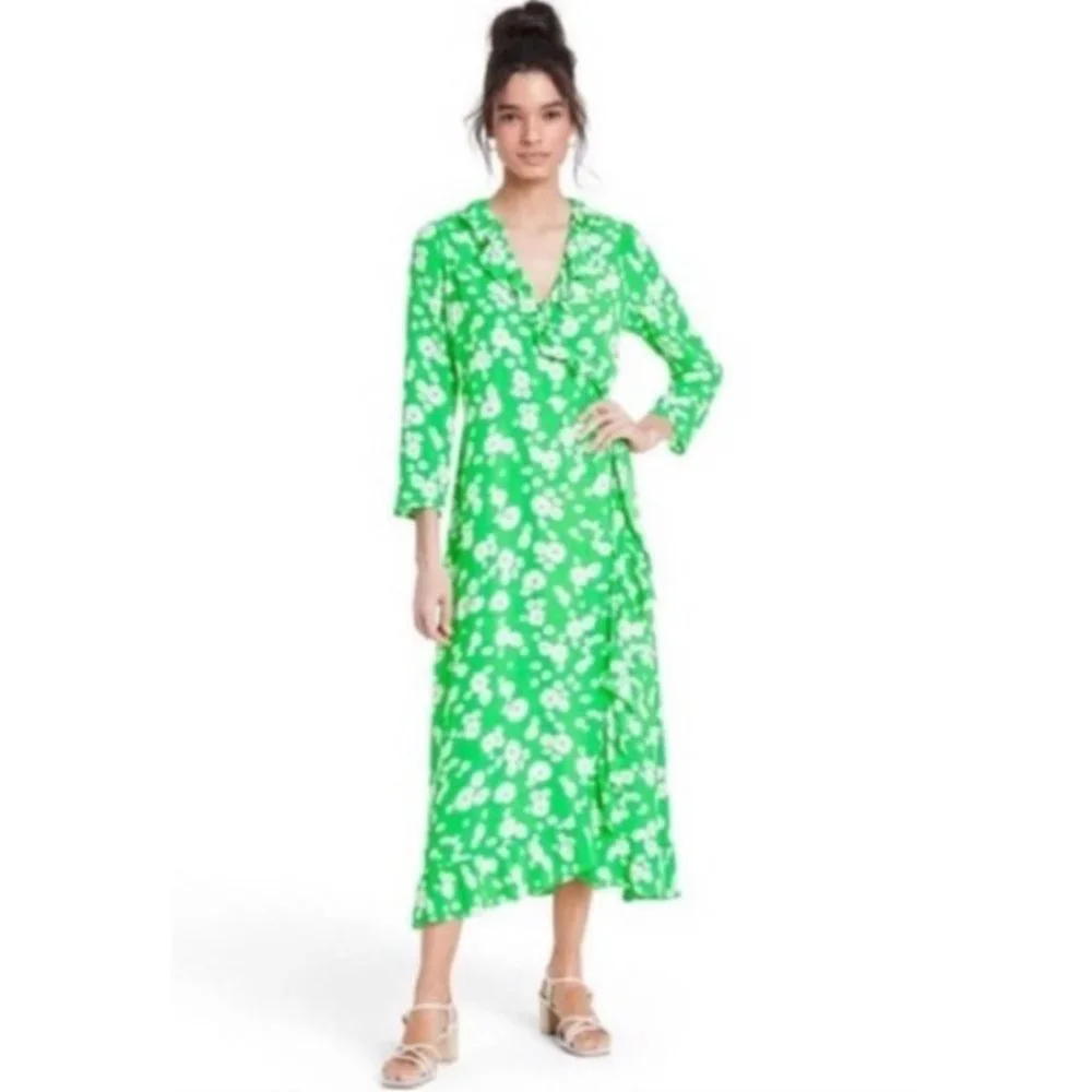 RIXO for Target Daisy Wrap Dress